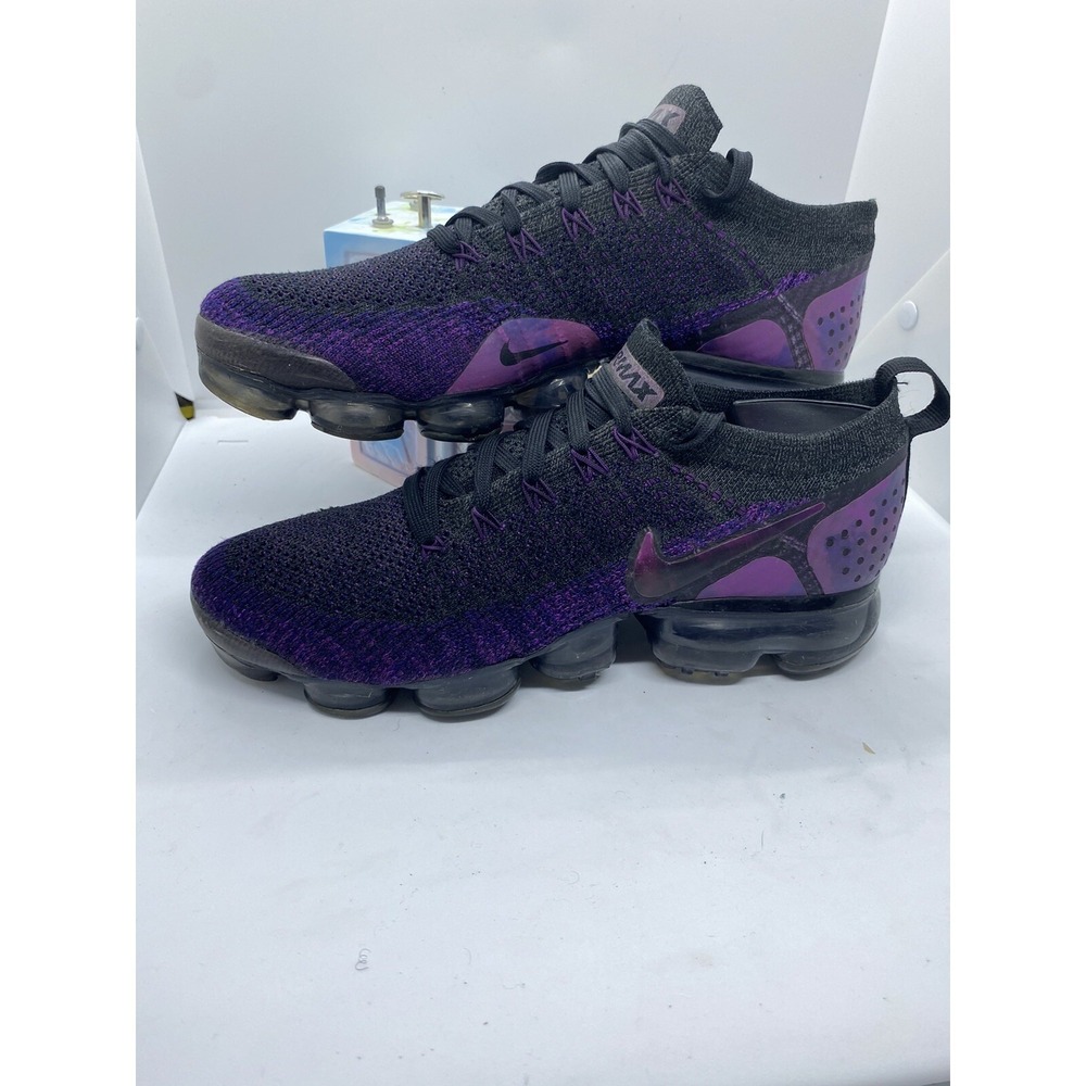 Nike Air VaporMax Flyknit 2 Night Purple Mens 8 Sneaker 942842-013